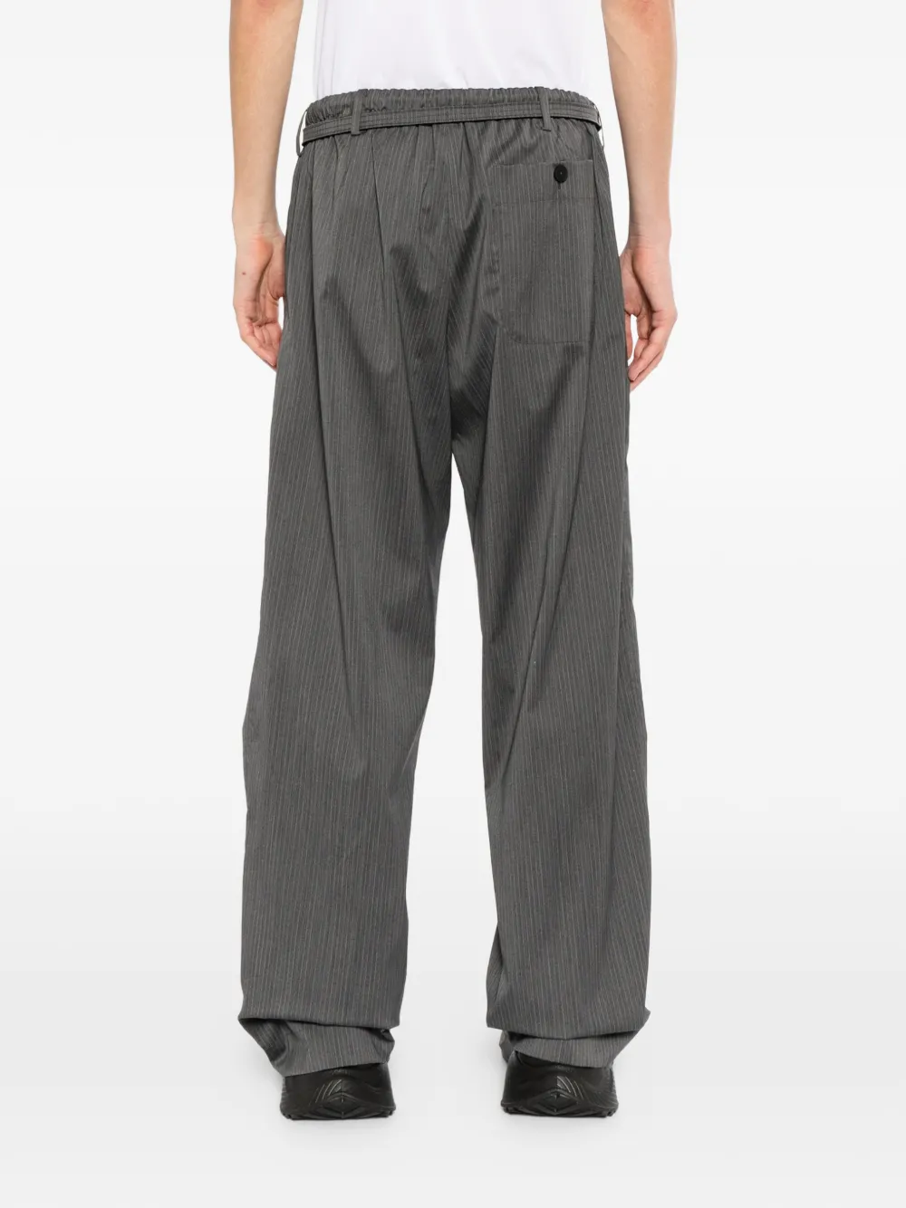Craig Green Broek met krijtstreep Grijs