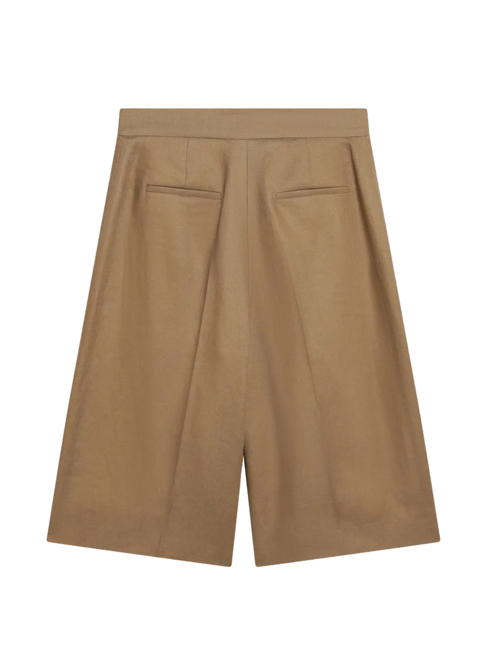  Max Mara Pressed-crease Bermuda Shorts - Brown 