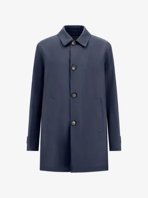 Herno impermeable con bolsillo