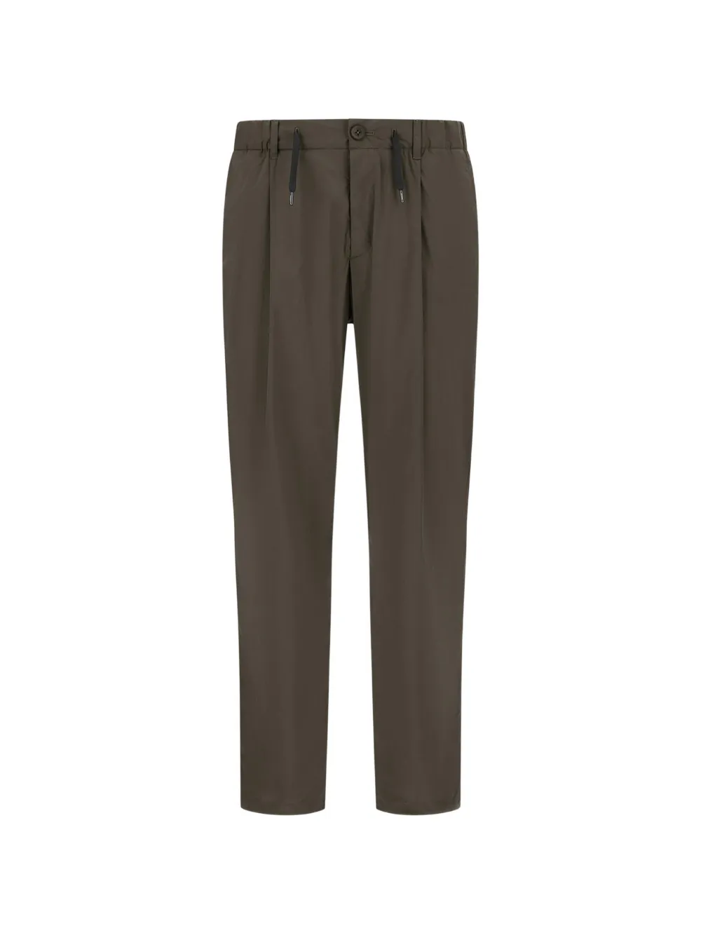 Herno drawstring-detail elasticated-waist trousers - Verde
