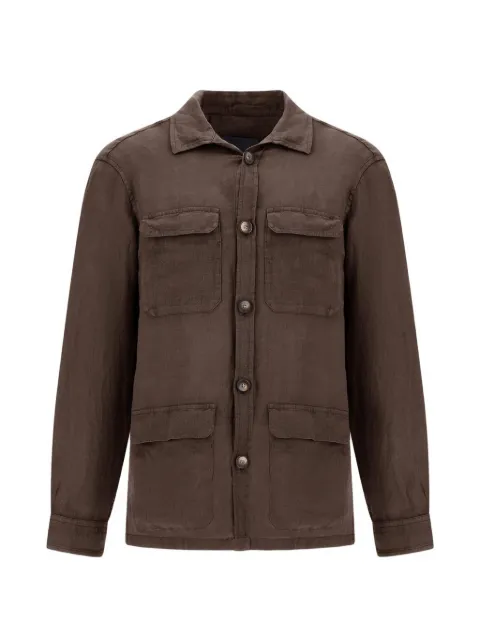 Herno flap-pocket shirt jacket