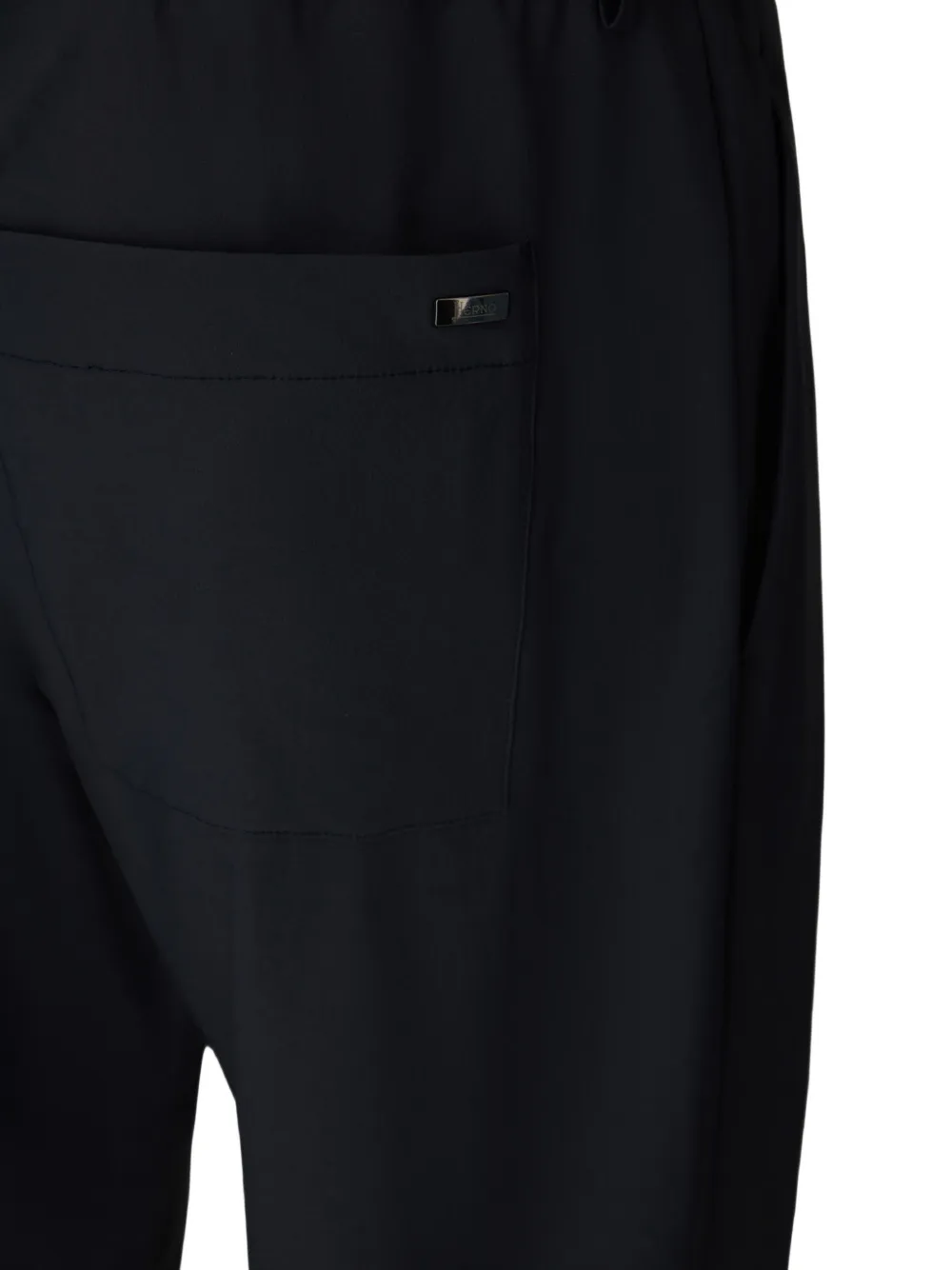 Herno Broek met trekkoord Zwart