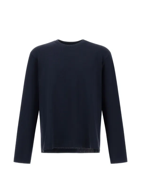 Herno Logo-plaque Sweater in Blue