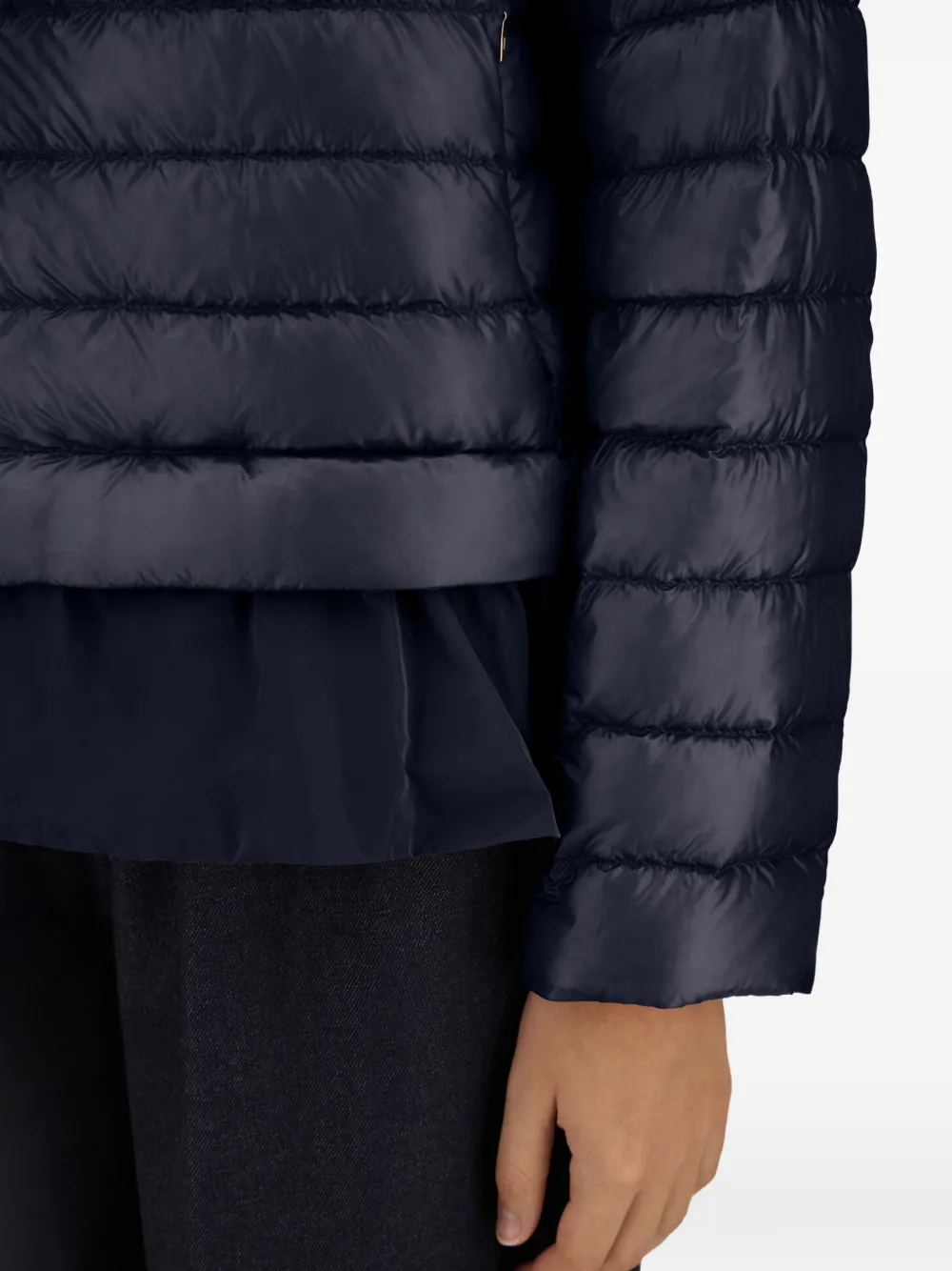 Herno Gewatteerd jack Blauw