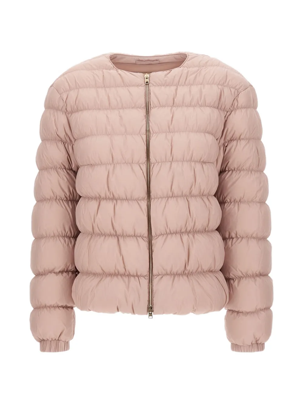 Herno collarless padded jacket - Rosa