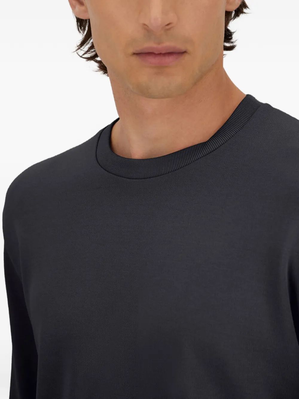 Herno T-shirt met lange mouwen Grijs