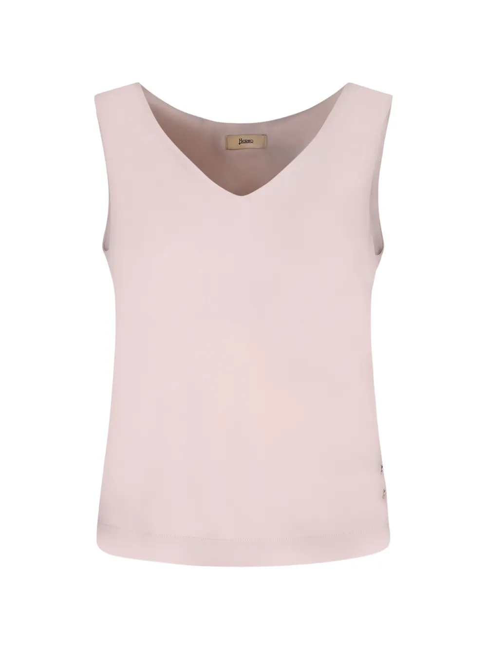 Herno V-neck sleeveless top - Grigio