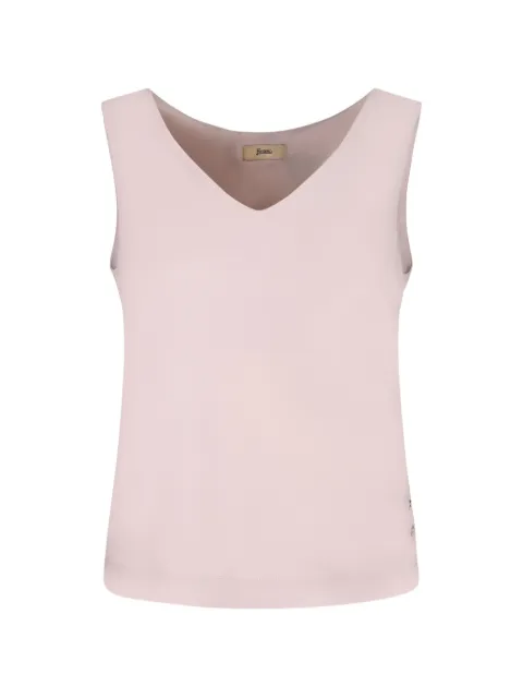 Herno V-neck sleeveless blouse