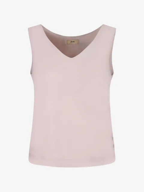 Herno V-neck sleeveless blouse