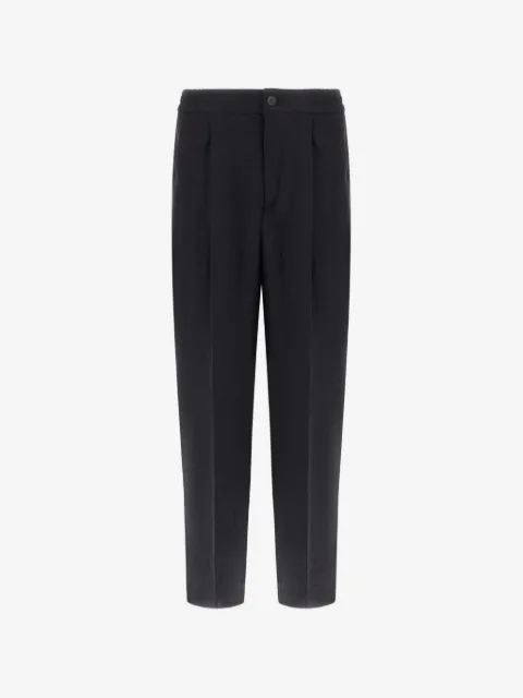 Herno elasticated-waist tailored trousers