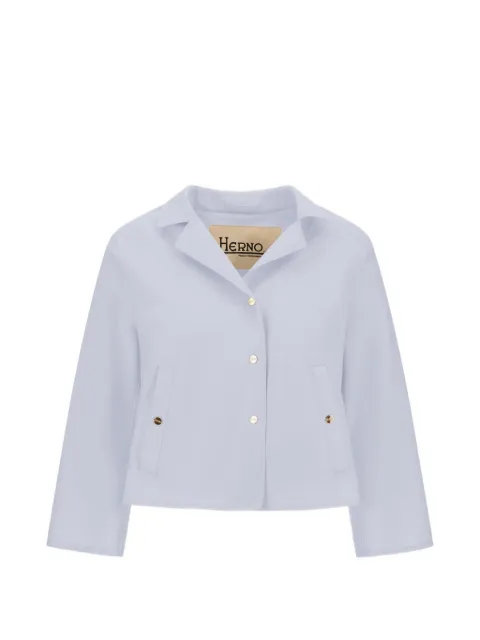 Herno button-fastening jacket