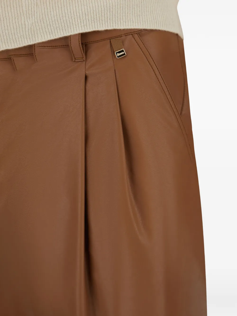 Herno Straight broek Bruin