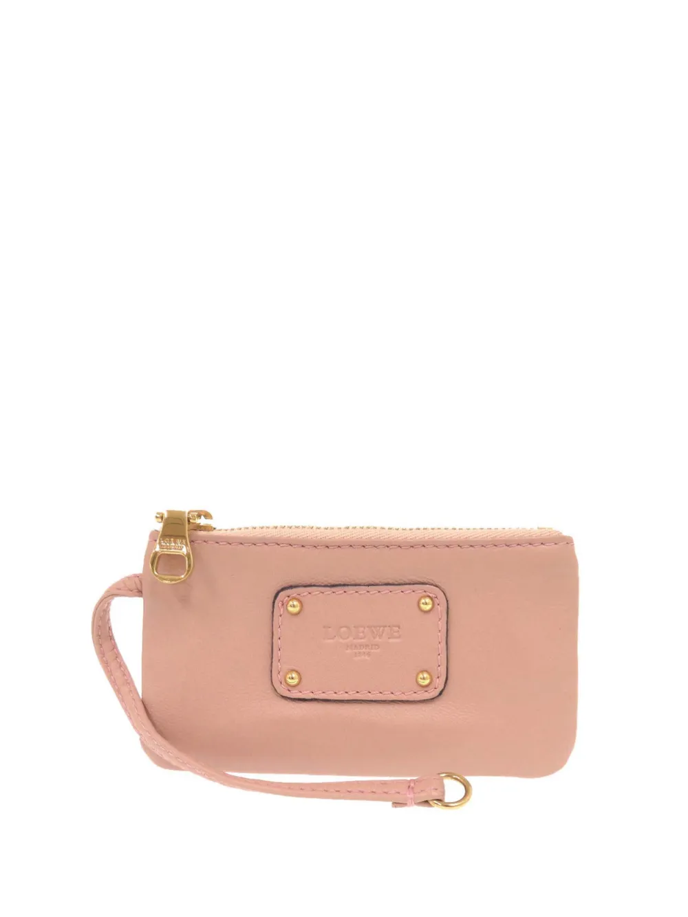 Loewe Pre-Owned 2000-2025 Nappa coin pouch - Rosa
