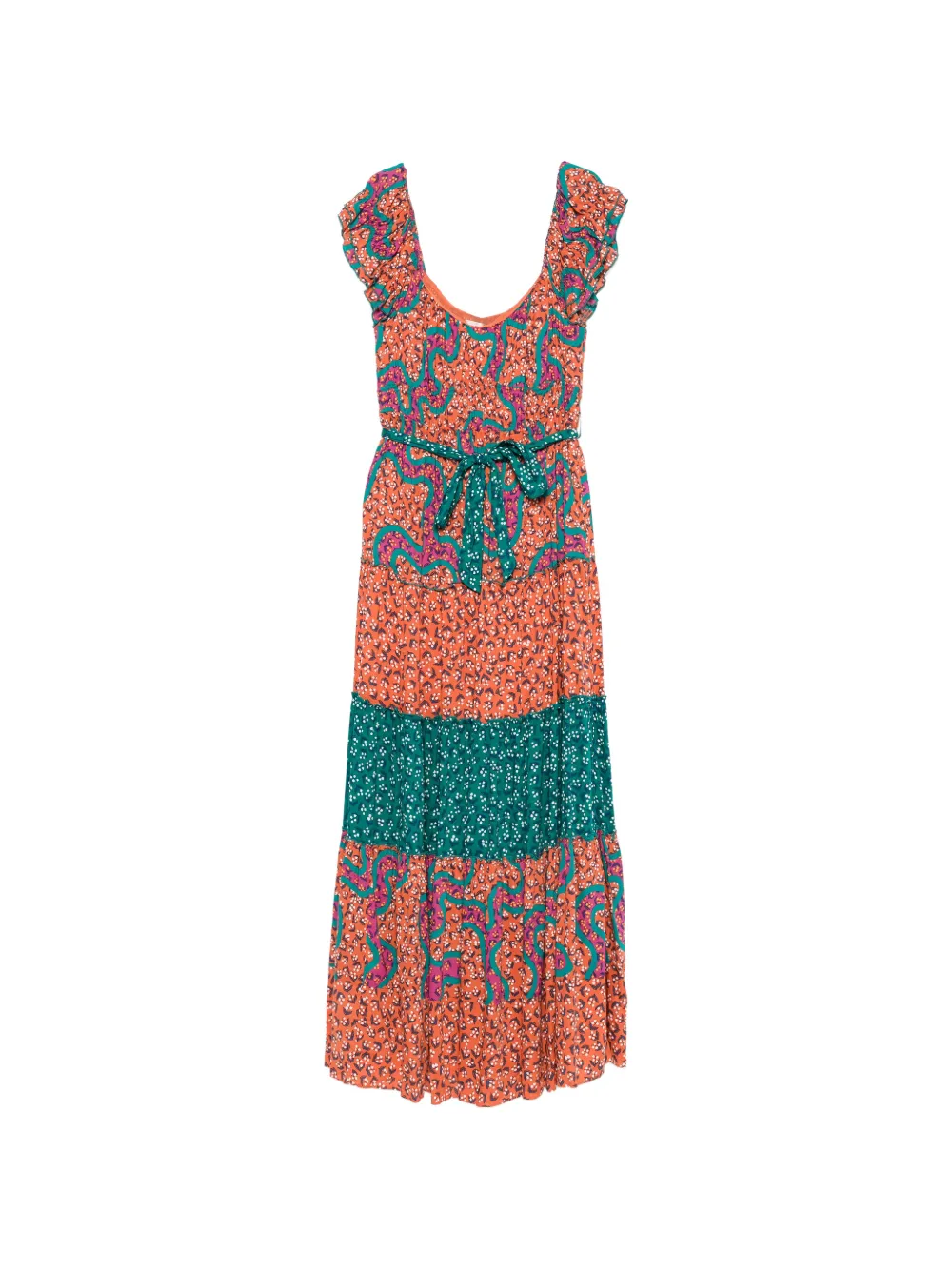DVF Diane von Furstenberg Alejandro maxi dress - Orange