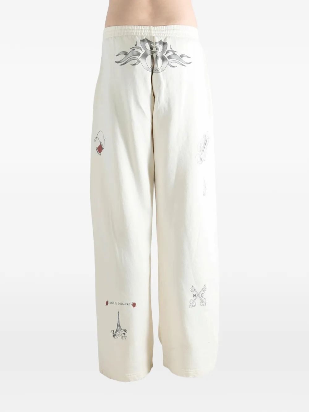 Balenciaga Trainingsbroek met print Beige