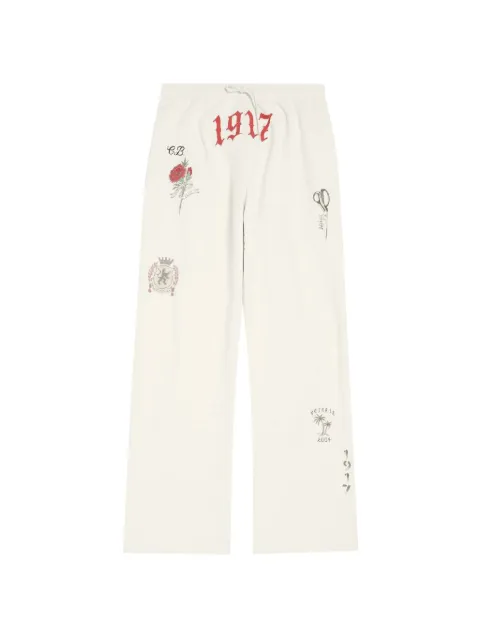 Balenciaga pants con estampado gráfico