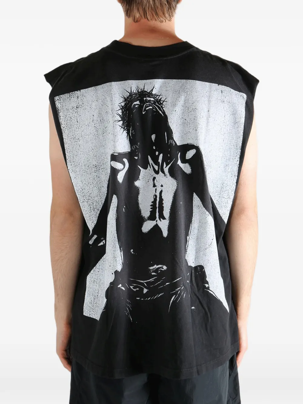 HELLSTAR T-shirt met grafische print Zwart