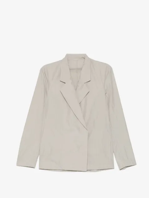 System double-breasted blazer