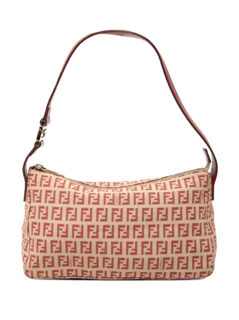 Fendi Pre-Owned 2000-2010 Zucchino Canvas Pochette shoulder bag