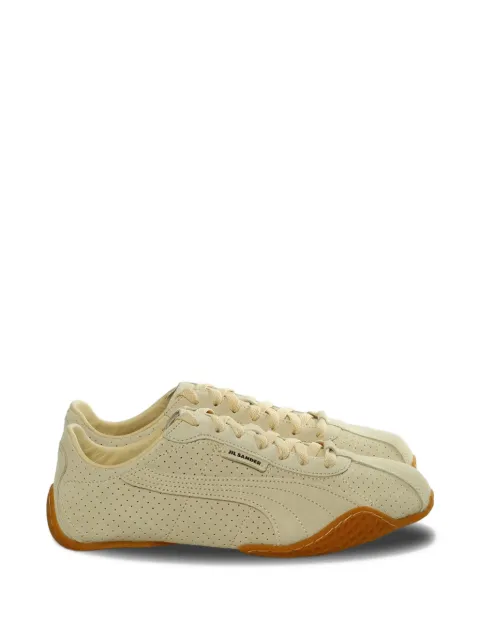PUMA x Jil Sander perforated lace-up sneakers