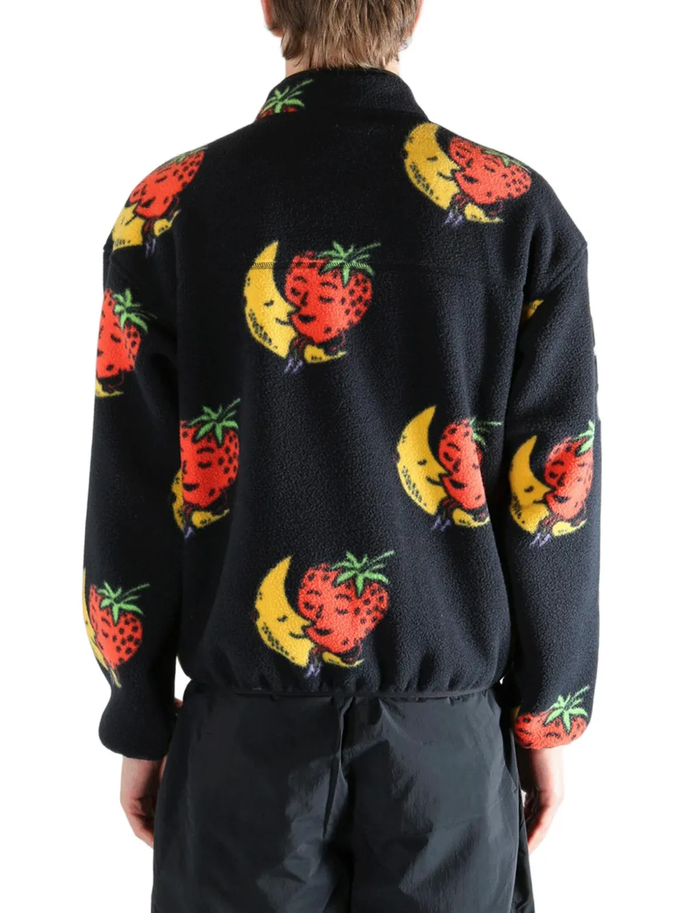 The North Face x SHF fleece jack Zwart