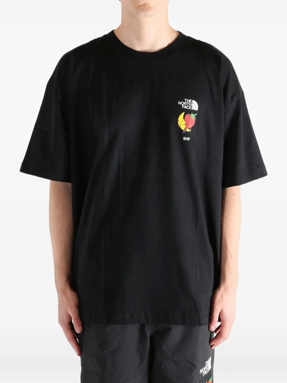 The North Face x SHF logo-print T-shirt - Nero