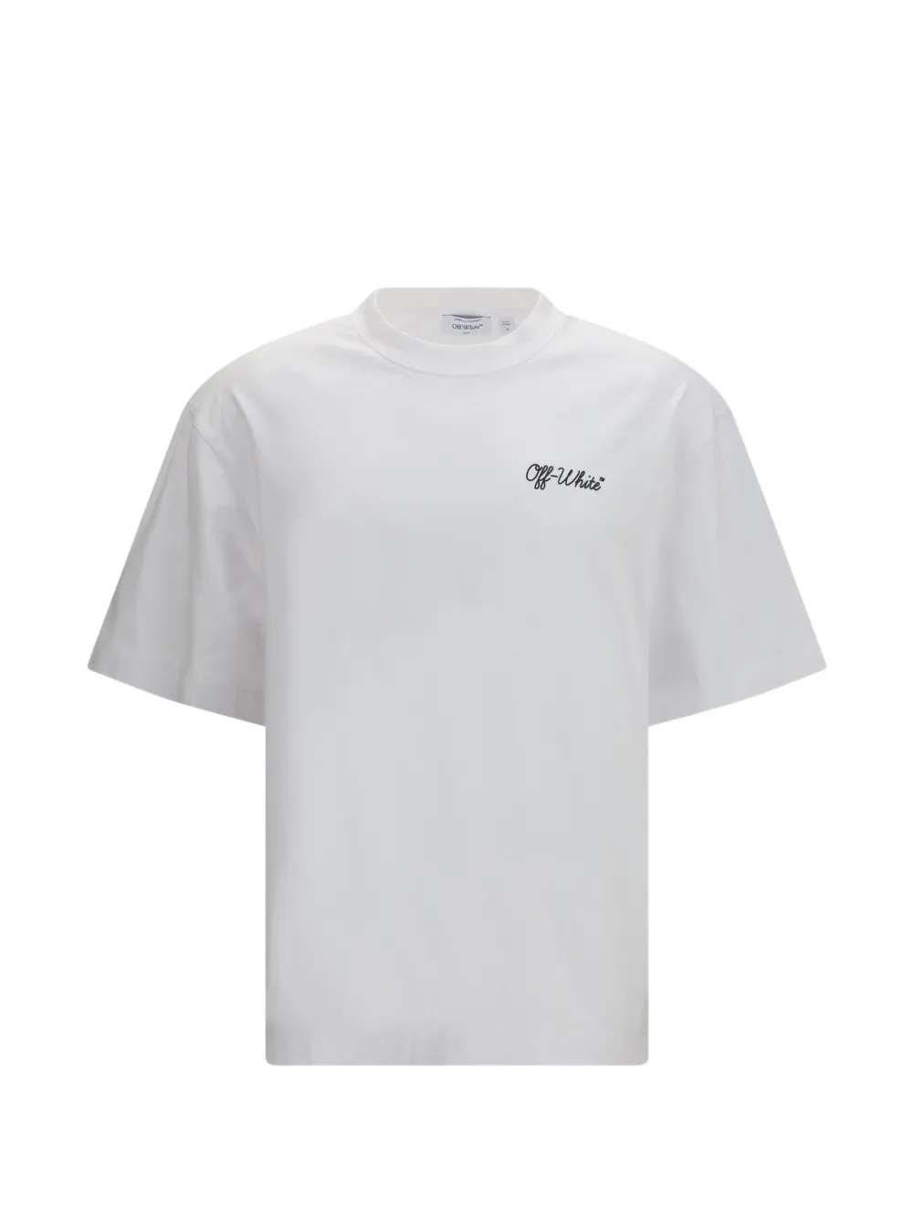 Off-White Script logo-print T-shirt - Bianco