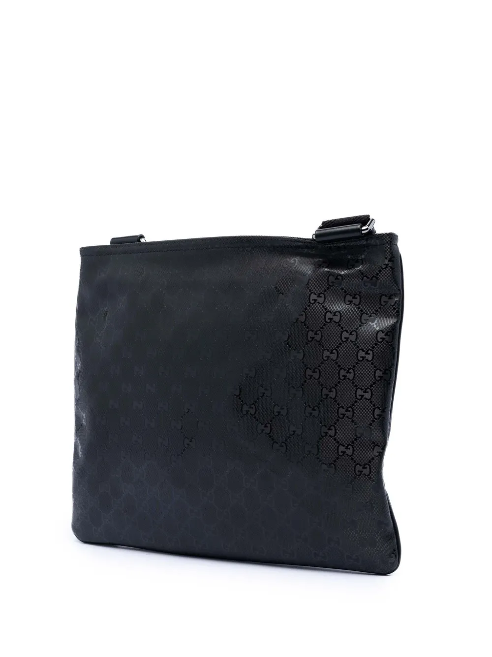  Gucci Pre-owned Sac à Bandoulière Gg Imprime (2016-2026) - Noir 