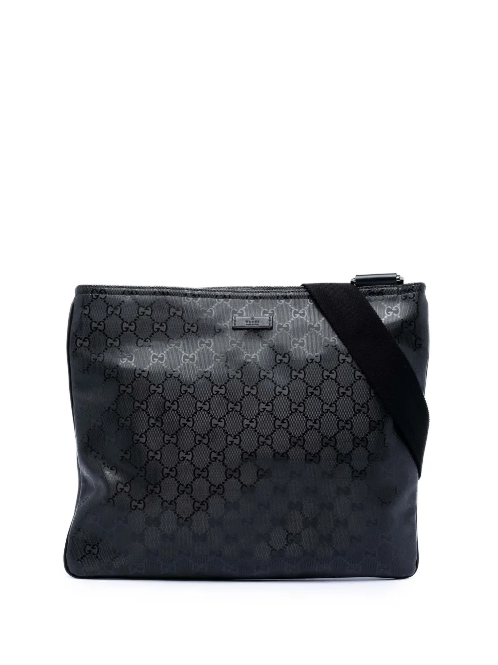 Gucci Pre-Owned 2016-2026 GG Imprime crossbody bag - Nero