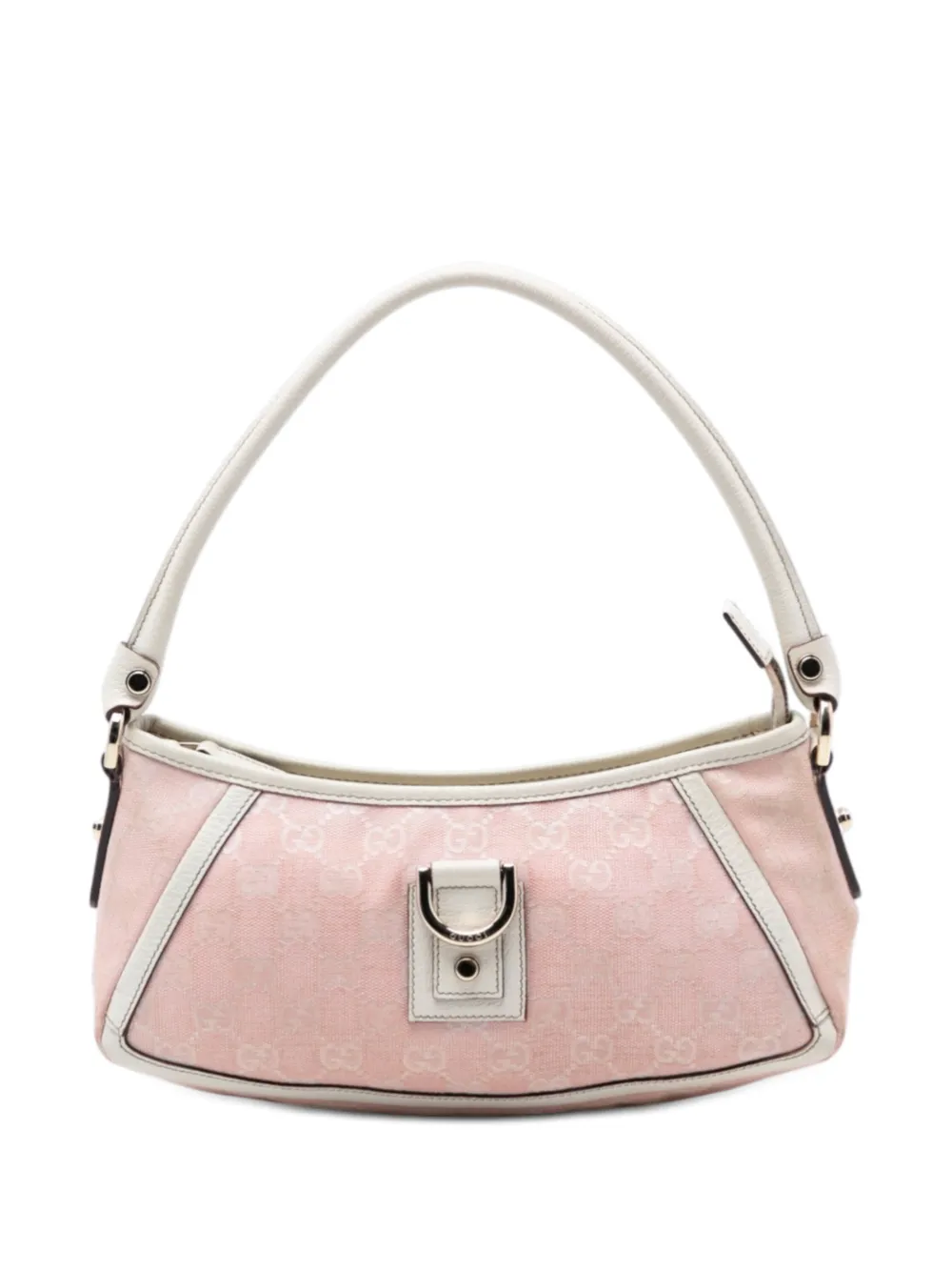 Gucci Pre-Owned 2000-2015 GG Canvas Abbey D Ring Pochette handbag - Pink