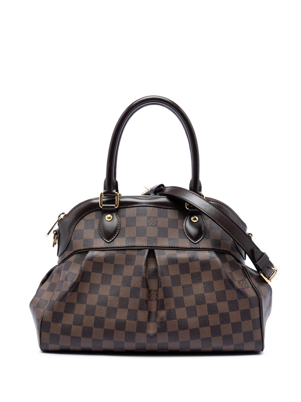 Louis Vuitton Pre-Owned 2009 Damier Ebene Trevi PM satchel - Marrone