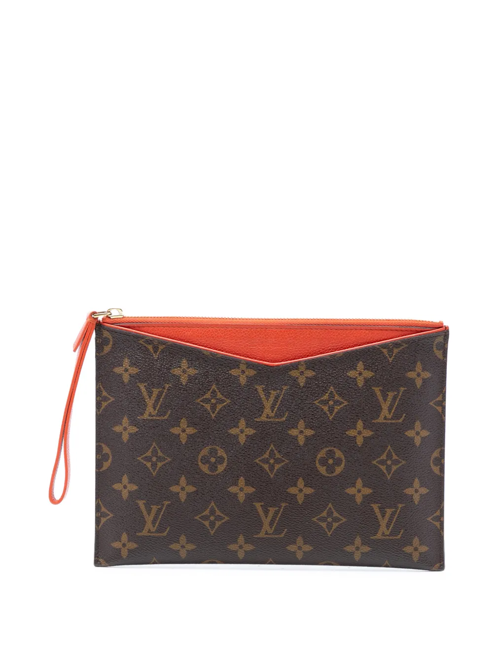 Louis Vuitton Pre-Owned 2014 Monogram Pochette Pallas clutch bag - Marrone