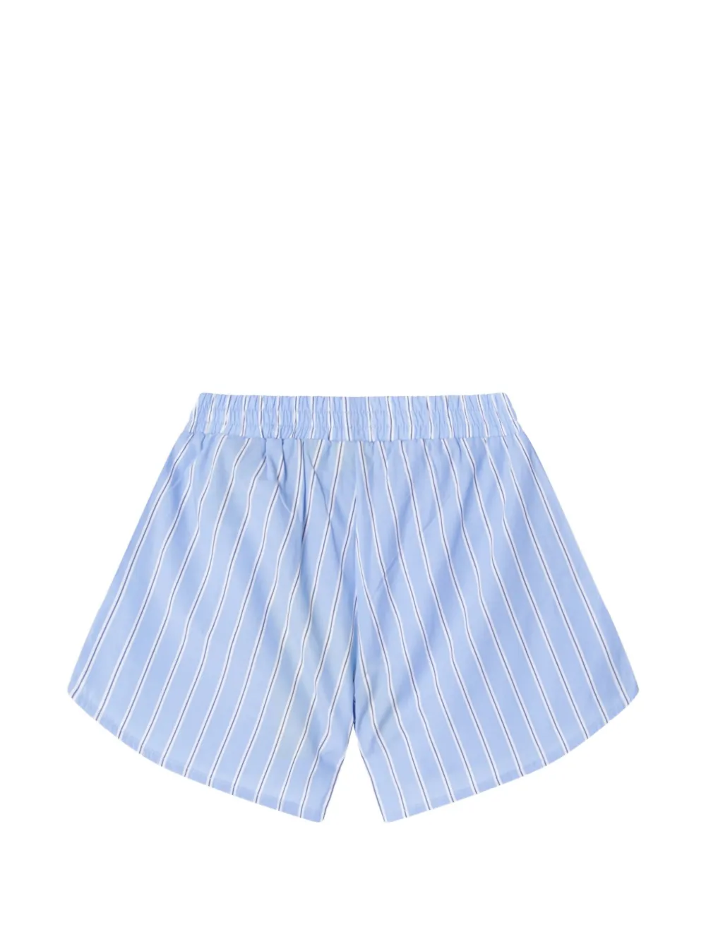 Off-White Kids Gestreepte shorts Blauw