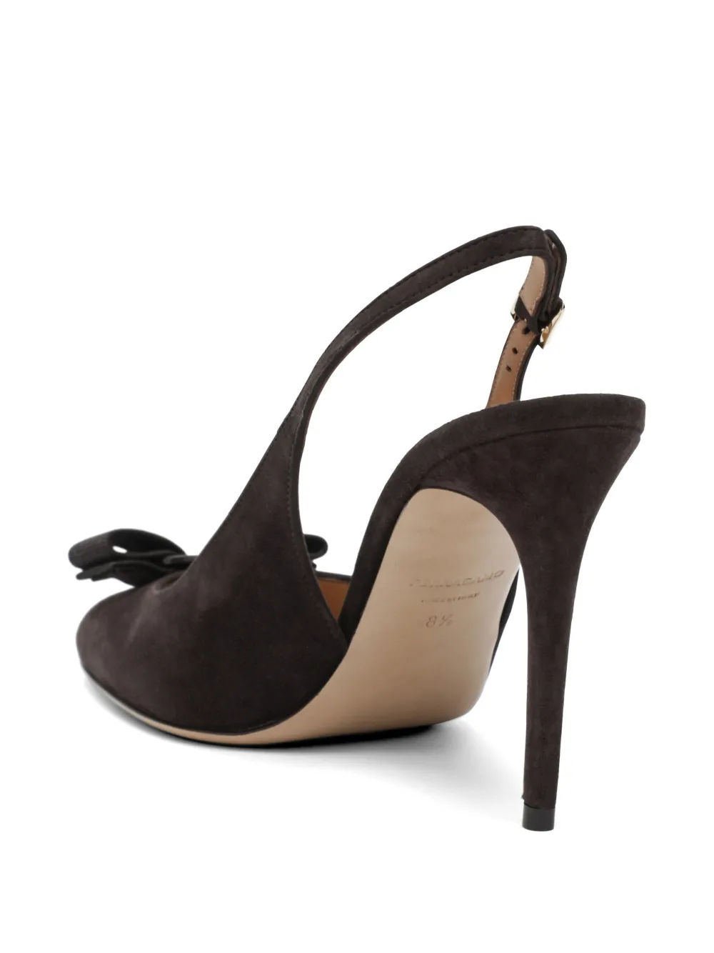 Ferragamo Vara bow slingback pumps Bruin