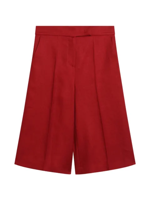 Max Mara linen bermuda shorts