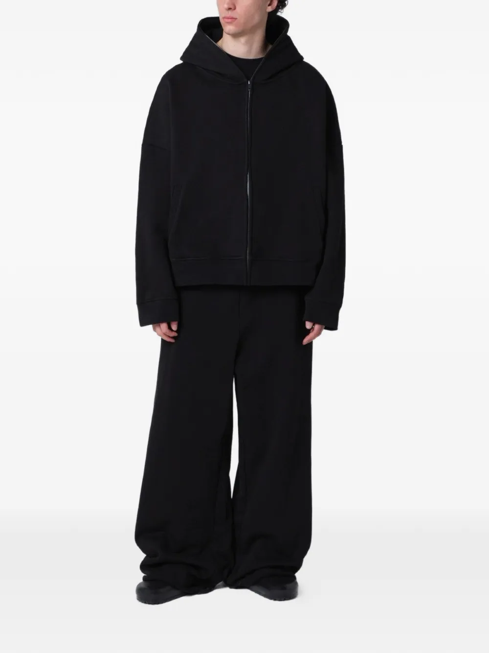  Entire Studios Eternal Zip-up Hoodie - Black 