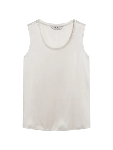'S Max Mara top satinado