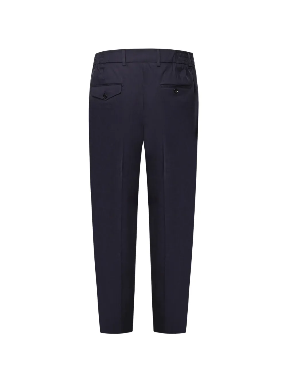 BE ABLE New Riccardo broek met geplooide voorkant en toelopende pijpen Blauw