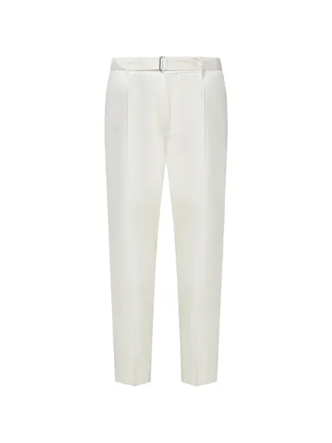 BE ABLE belted pleated tailored trousers