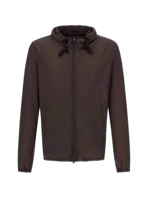 Herno drawstring hooded jacket