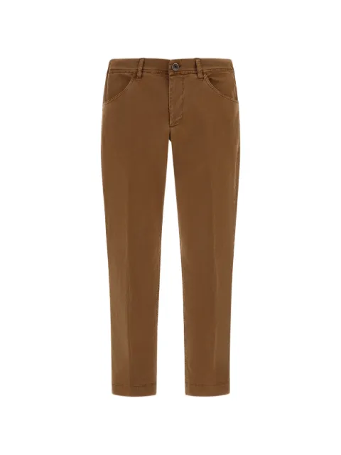 Herno elasticated waist five-pocket trousers
