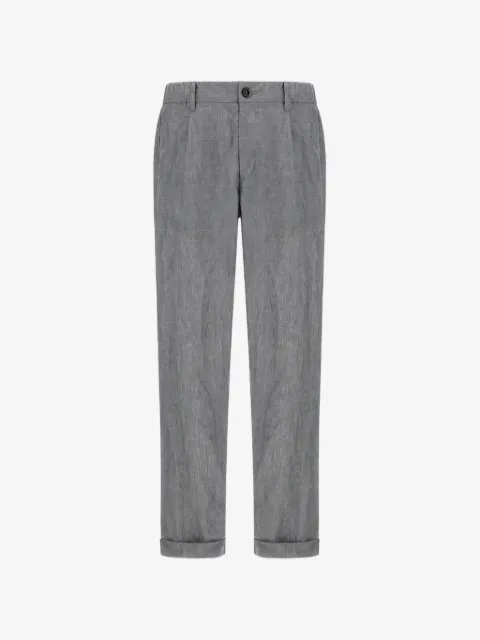 Herno drawstring elasticated trousers