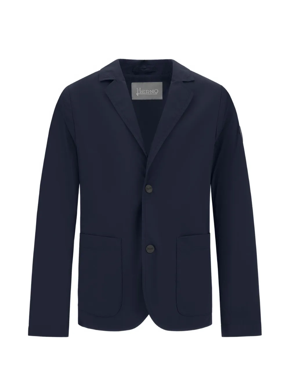 Herno Kids single-breasted blazer - Blau