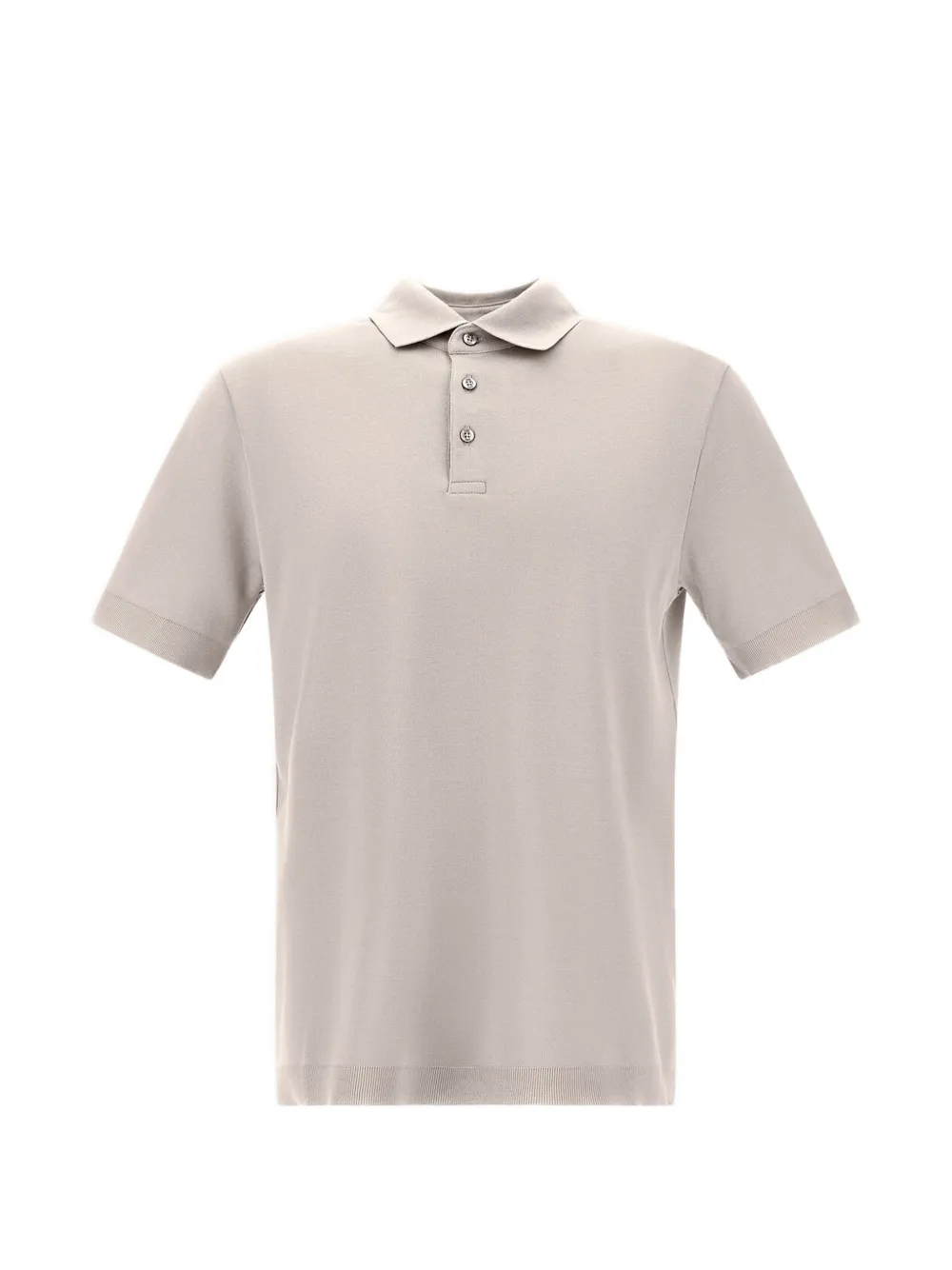 Herno Polo effetto maglia intrecciata - Grigio