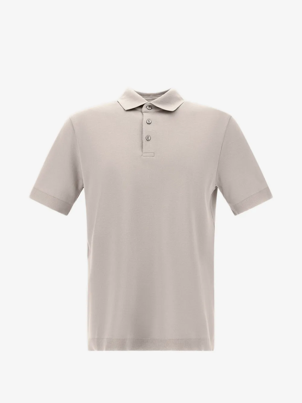 Herno knit-effect polo shirt | Grey | Image 1