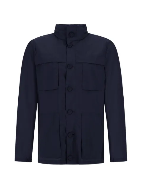 Herno high-neck shirt jacket