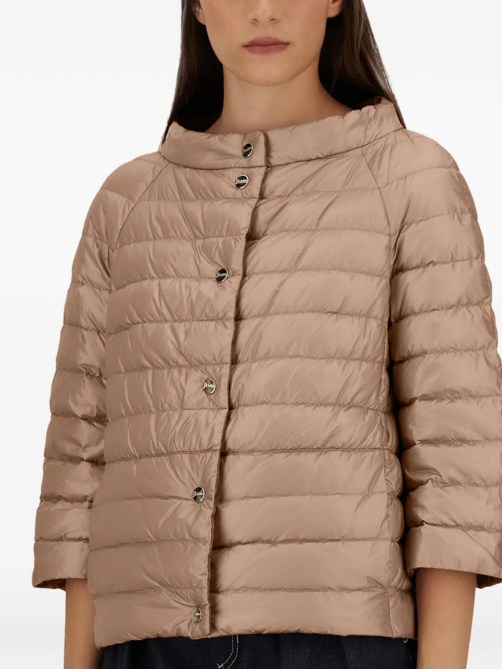 Herno Omkeerbare cape Blauw