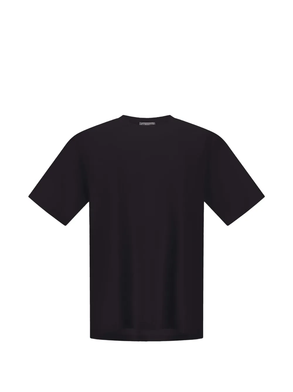 Herno crew-neck T-shirt - Schwarz