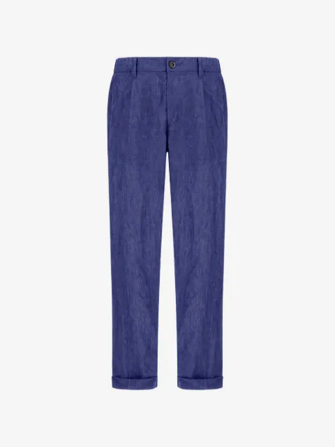 Herno elasticated-waistband trousers