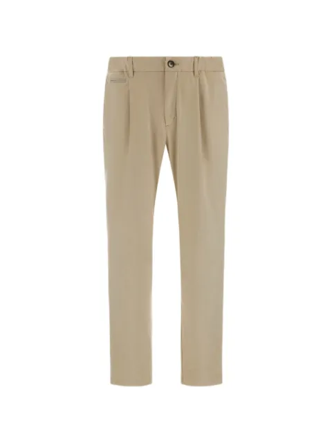 Herno Pantaloni con pieghe frontali